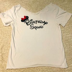 DISNEY MINNIE BIRTHDAY MOMMY T-SHIRT